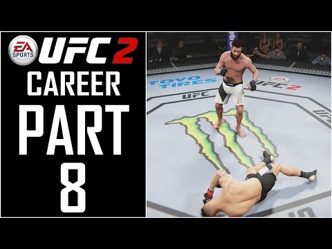 EA Sports UFC 2 - Career - Let's Play - Part 8 - "Yoel Romero Fight Challenge" | DanQ8000