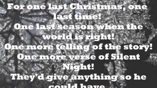 One Last Christmas Matthew West Lyrics