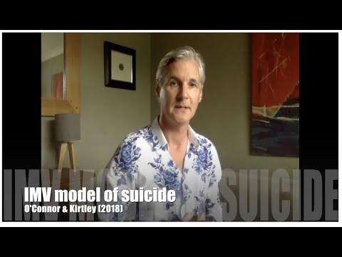Understanding the psychology of suicide:  the IMV model