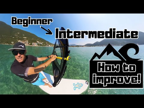 Windsurfers- Beginner becoming Intermediates! #insta360 #windsurf