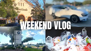 WEEKEND VLOG | NEW CAR, HOUSE SHOPPING, LIFE IN HOUSTON
