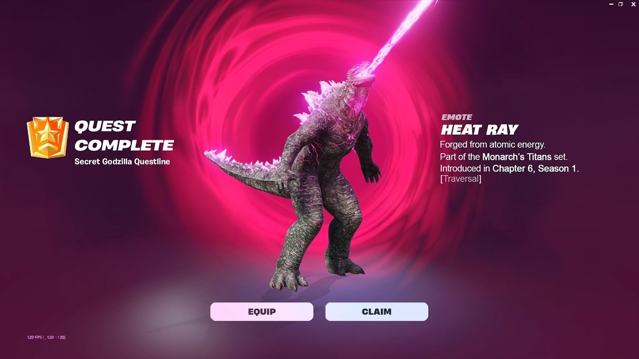 🚨RESGATE AGORA! Recompesas SECRETAS E CONJUNTOS GODZILLA LIBERADOS no FORTNITE