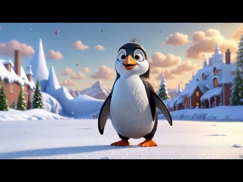 The Penguin’s Ice Skating Fun 🐧⛸️ | Learn Counting for Kids | Educational Song in English