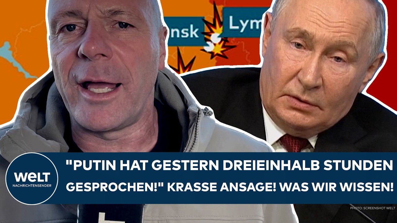 UKRAINE-KRIEG: "Aber das ist doch eine interessante Entwicklung!" Neuer Schlag gegen Putin!