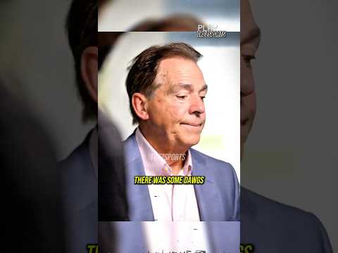 Nick Saban on his favorite players he’s ever coached at Alabama #shorts