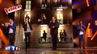 The Voice 2013│Yoann, Emmanuel, Baptiste &amp; Garou - Dancing in the Street (Bowie &amp; Jagger)│Prime 4