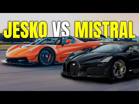 Bugatti W16 Mistral vs. Koenigsegg Jesko Absolut: Which is the Ultimate Supercar??