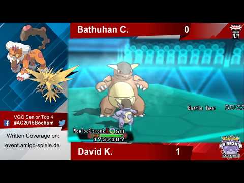 Pokemon Arena Cup Bochum - Video Game Seniors Top 4