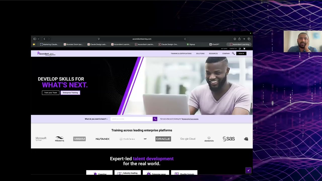 Click here to watch this video on using Claude Design to create high quality visuals with AI