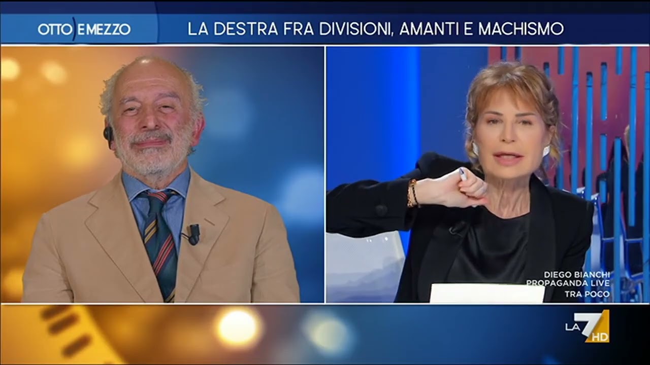 Battuta sessista La Russa, si accende il dibattito in studio: “Servirebbe educazione ...