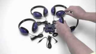 Califone 4-Person Listening First Center