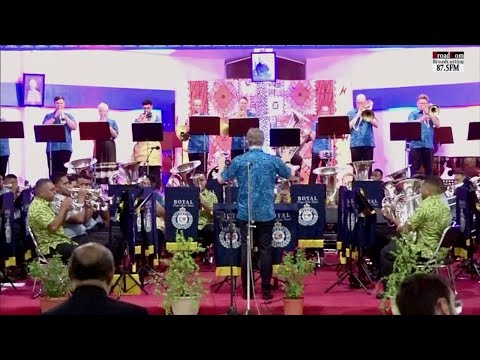 🇹🇴 Royal Corps of Musicians, Royal Tongan Police Band & 🇳🇿NZ Symphony Orchestra Brass and Percussion