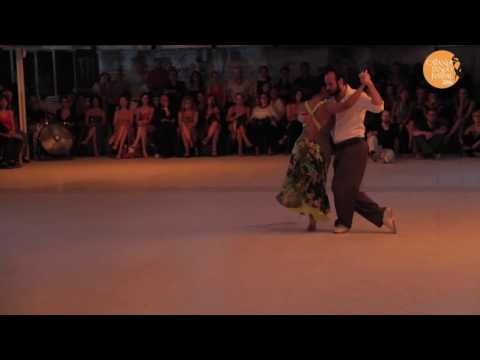  Pablo Rodriguez  and  Corina Herrera  are  dancing  at  Catania Tango Festival  in  2016