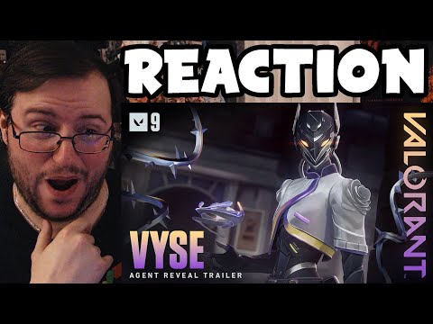 Gor's "ALL PATHS END HERE // Vyse Agent Trailer - VALORANT" REACTION