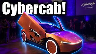 Tesla Cybercab Launch Event and First Drive!