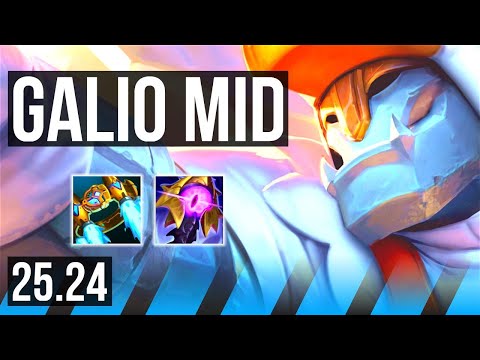 GALIO vs AHRI (MID) | KR Master | 25.24