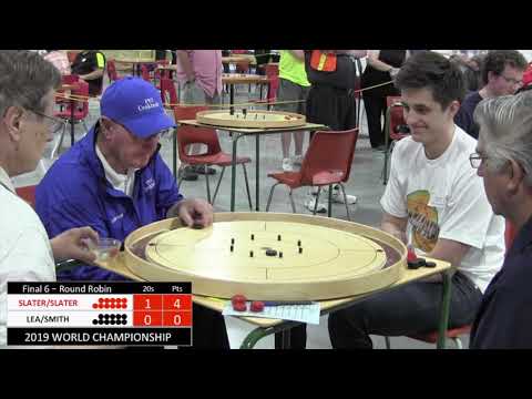 2019 World Crokinole Doubles - Slater/Slater v Lea/Smith