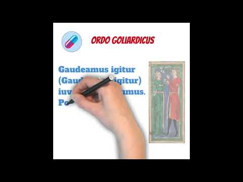 Gaudeamus igitur-traduzione, canti goliardici, poesie latine dei "clerici vagantes", Carmina Burana