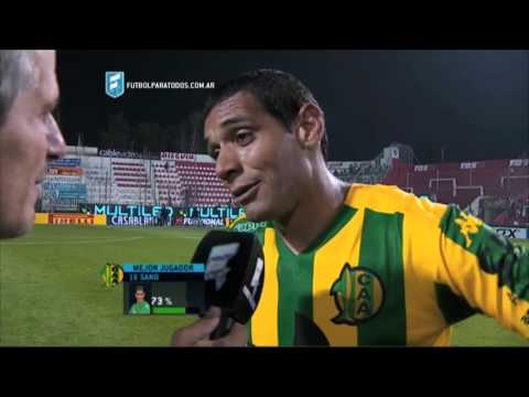 "Estamos muy felices". Unión 1 - Aldosivi 2. Liguilla Pre-Sudamericana. Primera División 2015. FPT.
