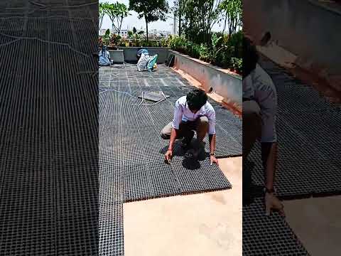 Drain cell work going on with terese garden🏡@mrfarmer3607