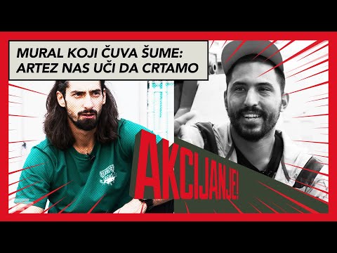 Crtanje murala s ARTEZ-om. Tema: KORENI BALKANA! | Akcijanje | S01EP07