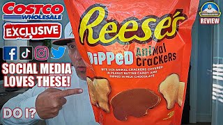 Reese's® Dipped Animal Crackers Review! 🥜🧈🦁 | SNACK REVIEW! | theendorsement