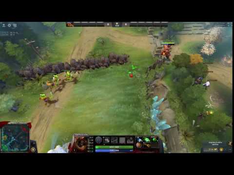 Dota 2 Earth Shaker full Offlane-wave pull on Radiant Tip