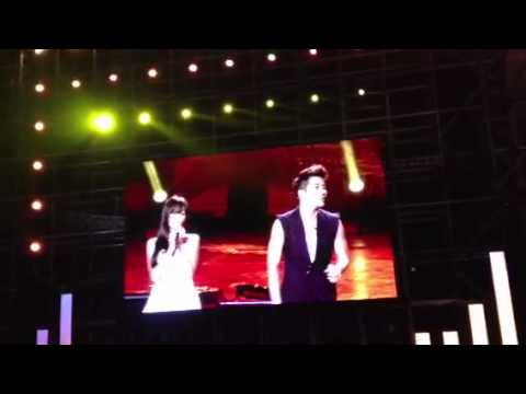 [Fancam] Kemesraan Song by Eru featuring Hyorin Sistar #090313