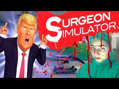 SURGEON SIMULATOR | DONALD TRUMP-UPDATE!! [Deutsch/German]