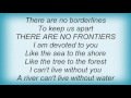 Alarm - No Frontiers Lyrics