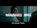 Madharaasi Hot Scene Timing Rukmini Vasanth Hot Janhvi Kapoor Hot Hot Scene Prime Video Hot