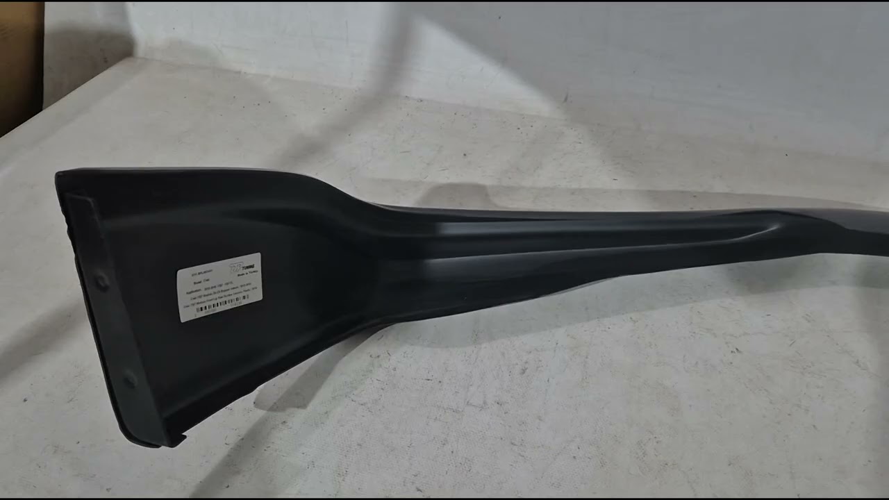 Передний лип DPT (под покраску) Video 1