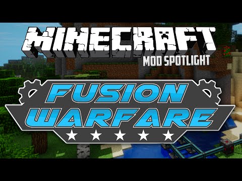 Gaming On Caffeine - Minecraft: Fusion Warfare Mod Spotlight! [Part 1]