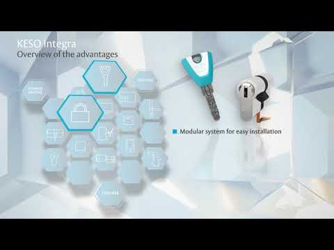 KESO Integra access solution - Euro profile cylinder