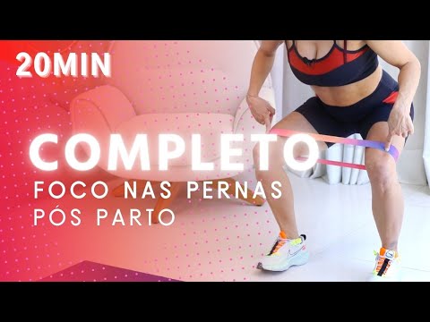 Treino COMPLETO de 20min com FOCO NAS PERNAS -  Carol Borba