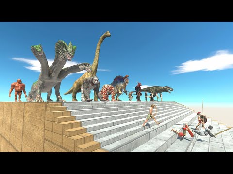 Stairs Championship - Animal Revolt Battle Simulator
