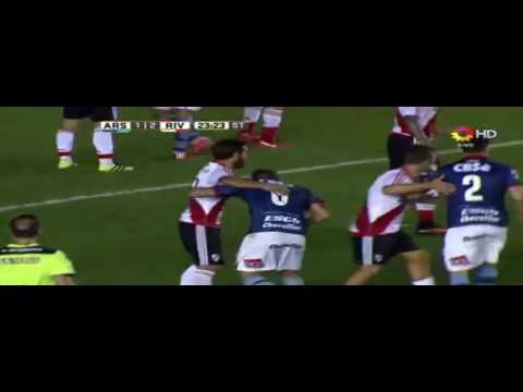 Gol de Jonathan Bottinelli - Arsenal 2 Vs 2 River Plate - Fecha 8 - Liga Argentina