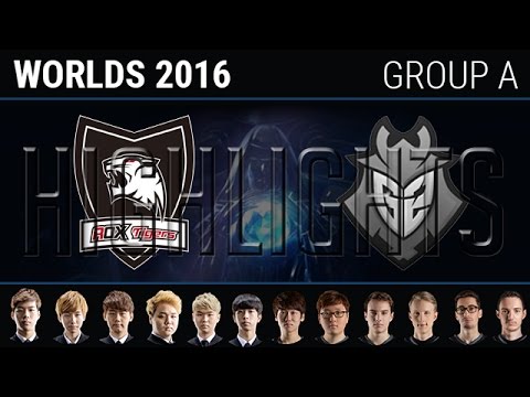 ROX Tigers vs G2 Esports Highlights, S6 World Championship 2016 Group A Day 3, ROX vs G2