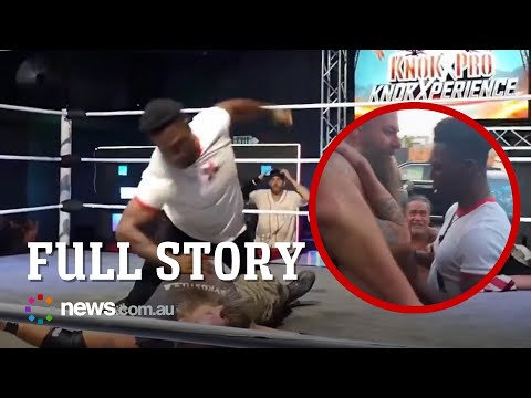 UFC great’s son Raja Jackson pummels pro wrestler unconscious