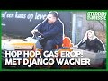 Django Wagner werkt zich in het zweet op de tennisbaan ??? // Sterren met een Missie