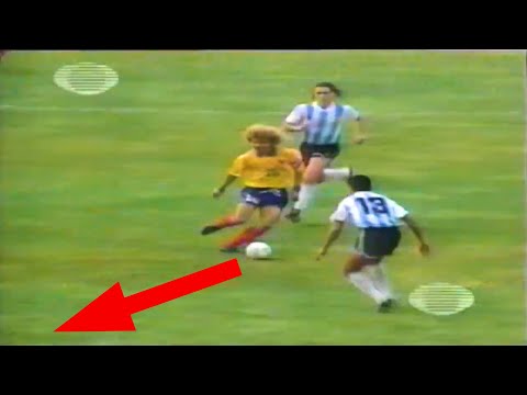 Con 2 asistencias perfectas, Valderrama rompe el invicto record de Argentina! (1993)