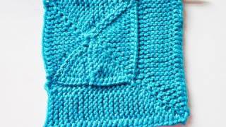 Stricken * 10 Stitch Blanket "eliZZZa" * Teil 1 * 10-Maschen-Decke * Wickelmaschen