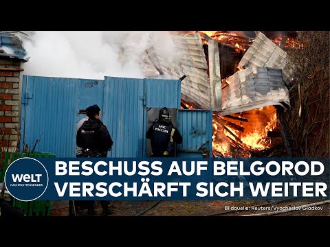BESCHUSS AUF BELGOROD: Lage in russischer Grenzregion verschärft sich! Mehrere Tote und Verletzte