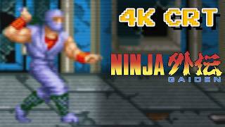 Ninja Gaiden (Arcade / 1988) 4K CRT