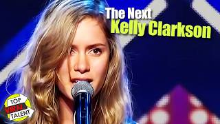 She Owned the Stage… Then Sounded Like Kelly Clarkson — The Judges Were Shocked!