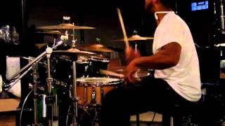 Chuck C. Aaliyah more than a Woman Live Drum Cover