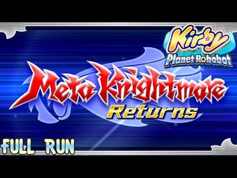 Kirby: Planet Robobot - MetaKnightmare Returns (Full Run)