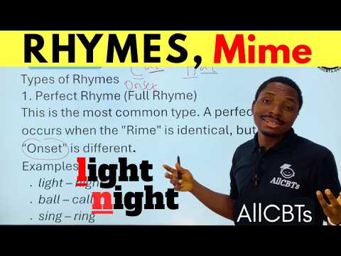 Rhymes in English | Types of Rhymes, Rules & Easy Examples