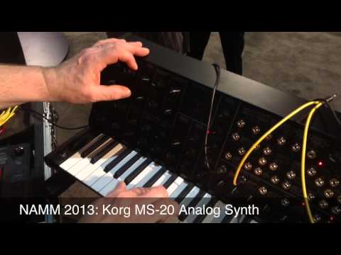NAMM 2013: Korg MS-20 Mini Analog Synth