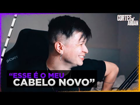 ESSE É O NOVO CABELO DO ARUAN - Cortes do Aruan